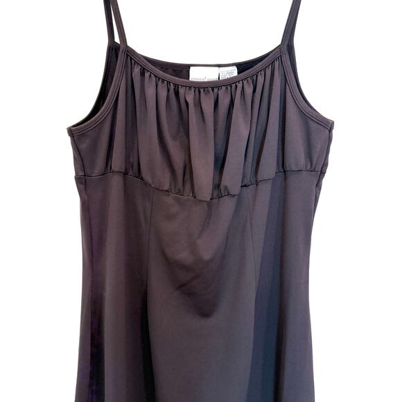 Vintage Y2K Newport News Black Slip Dress – Women’s 12 - Picture 4 of 13